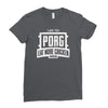eat more chicken Ladies Fitted T-Shirt