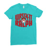 wreck it ralph Ladies Fitted T-Shirt
