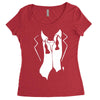 tuxedo after party Women's Triblend Scoop T-shirt