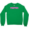 fighter breast cancer Crewneck Sweatshirt