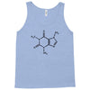 caffeine molecule t shirt coffee funny Tank Top