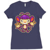 look ma, i've got four hands Ladies Fitted T-Shirt