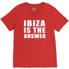 ibiza is the answer V-Neck Tee