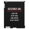 December Girl iPad 3 and 4 Case
