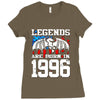 legends are born in 1996 hoodie 5 Ladies Fitted T-Shirt