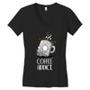 coffee addict Women's V-Neck T-Shirt