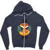 Zero Fox Given Zipper Hoodie