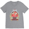 who knows sign language V-Neck Tee