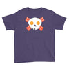 Bacon Egg Skull Youth Tee