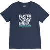 faster than the speed of something slower V-Neck Tee