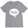hello V-Neck Tee