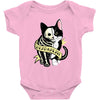 schrodinger cat tattoo Baby Bodysuit