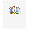 eggplant wizard and king hippo Mousepad