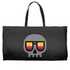 sunset skull Weekender Totes
