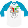redesignsideas for the flag of wakanda 3/4 Sleeve Shirt