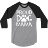 proud dog mama 3/4 Sleeve Shirt