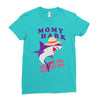 Mommy Shark -Shark Do Do Do Ladies Fitted T-Shirt