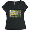 Georges Pierre Seurat A Sunday Afternoon On The island Of La Grande Ja Women's Triblend Scoop T-shirt