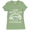 camp crystal lake counselor Ladies Fitted T-Shirt