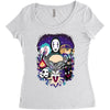 studio ghibli - spirited away Women's Triblend Scoop T-shirt