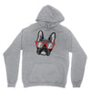 frenchie hipster Unisex Hoodie