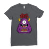 happy birthday monster Ladies Fitted T-Shirt