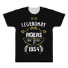 legendary riders are born in 1954 All Over Men's T-shirt