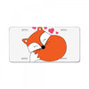 Sweety Fox License Plate
