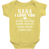 I Love You Nana Baby Bodysuit