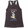 Bunny Happy Easter Racerback Tank