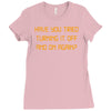 have you tried turning it off and on again Ladies Fitted T-Shirt