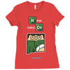 say my state Ladies Fitted T-Shirt