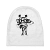 nerd giraffe Baby Beanies