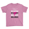 Reading Yoga Wine Balance Youth Tee