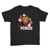 Girl Power White Write Youth Tee