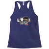 pulp fiction cartoon ideal birthday present or gift Racerback Tank