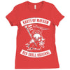 red shell original Ladies Fitted T-Shirt
