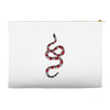 snake red black Accessory Pouches