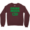 drink mode on (2) Crewneck Sweatshirt