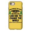 education is the most powerful weapon you can use to change the world iPhone 8 Case