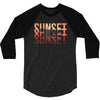 Sunset 3/4 Sleeve Shirt