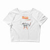 back to the future Crop Top