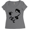 panda Women's Triblend Scoop T-shirt