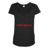 Wild Honey Maternity Scoop Neck T-shirt