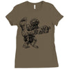 zombie Ladies Fitted T-Shirt