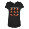 introverts have more fun Maternity Scoop Neck T-shirt