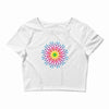 COSMIC FLOWER Crop Top