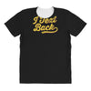 i text back All Over Women's T-shirt