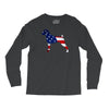 patriotic boxer Long Sleeve Shirts