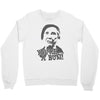 new rocky balboa movie mickey you're a bum Crewneck Sweatshirt